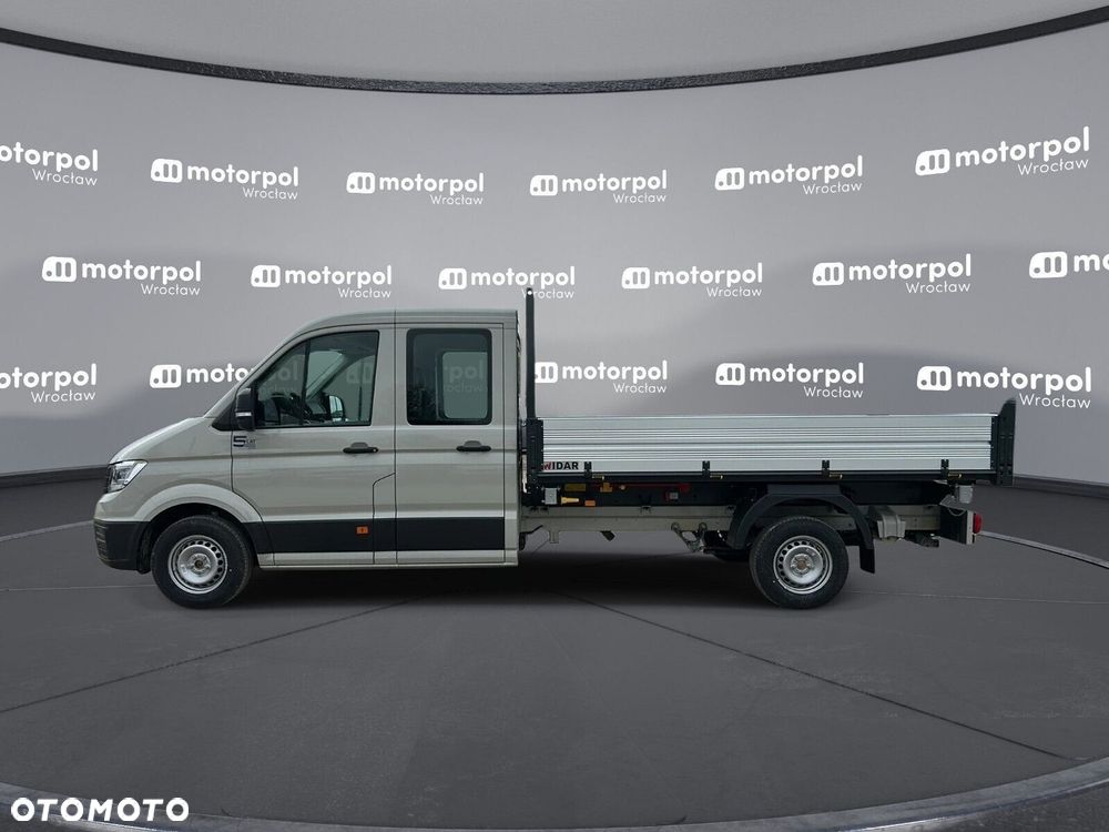 Volkswagen Crafter 35 WYWROTKA AUTOMAT/7os./Podw. Kabina L4, 2.0BiTDI 163 KM ,r.o. 4490 mm - 4