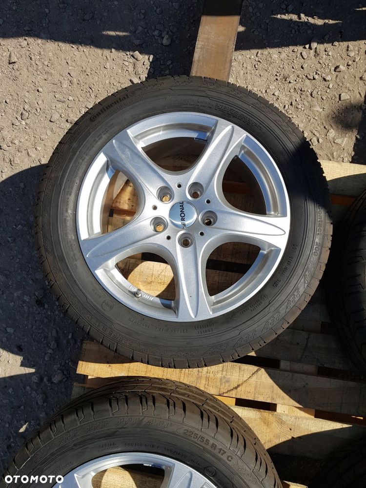 koła alufelgi 55r7755.114 volkswagen t5 t6 7.5 j x 17' 5x120 et 55 - 6