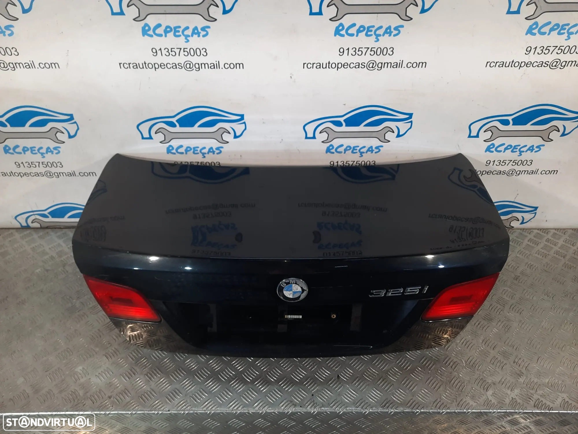 PORTA TAMPA MALA BMW SERIE 3 E92 COUPE FACELIFT 41627254428 7254428 FECHO PUXADOR - 5