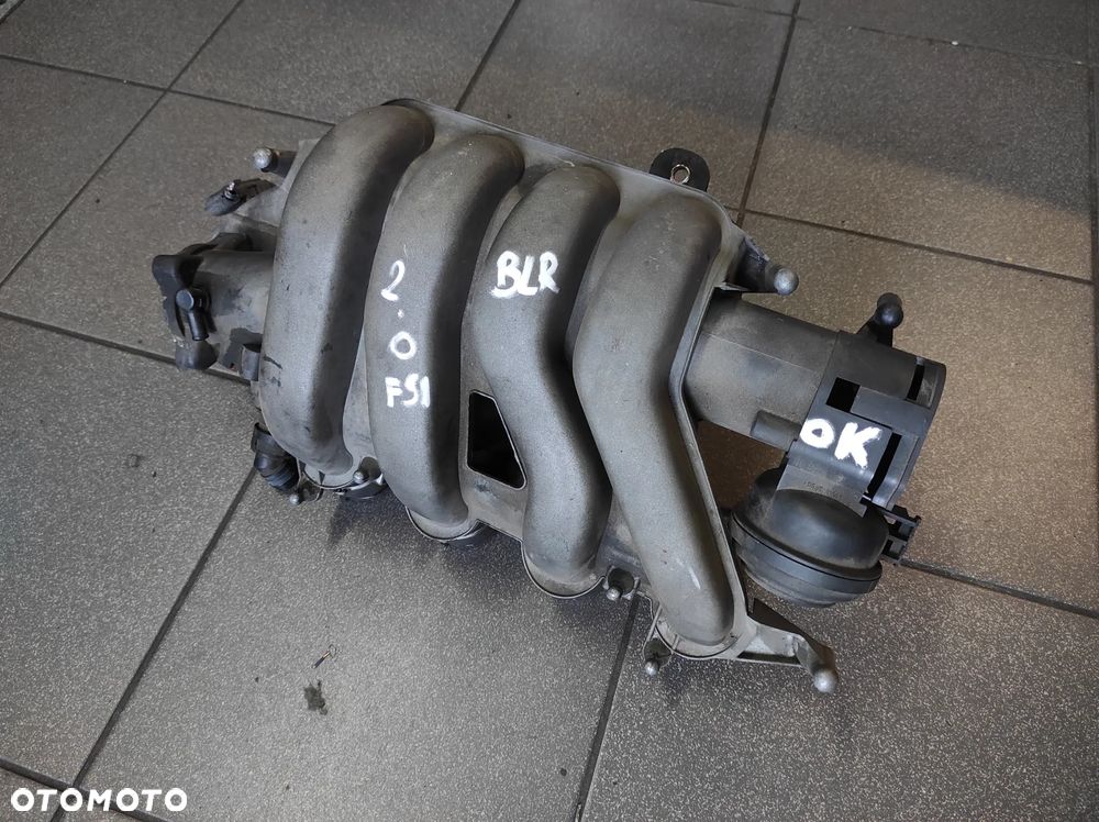 KOLEKTOR SSĄCY DOLOTOWY DOLOT KLAPY WIROWE 2.0 FSI 150HP 06F1333210K VW AUDI SEAT SKODA WYSYŁKA !!!!!! - 1