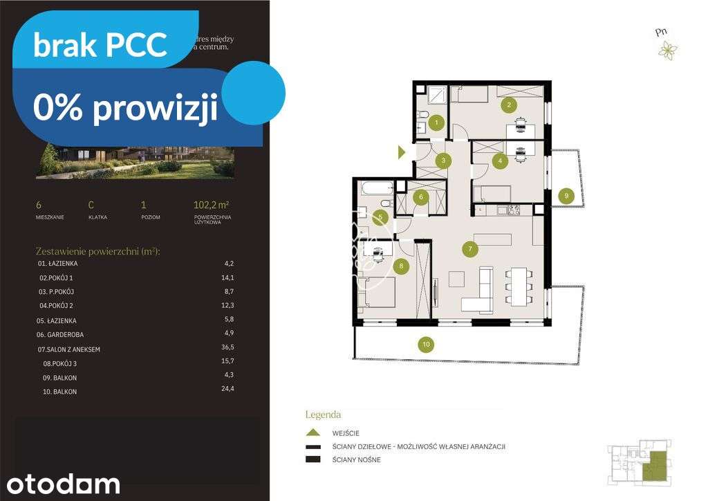 Kameralne Czyżkówko- 0% PROWIZJI