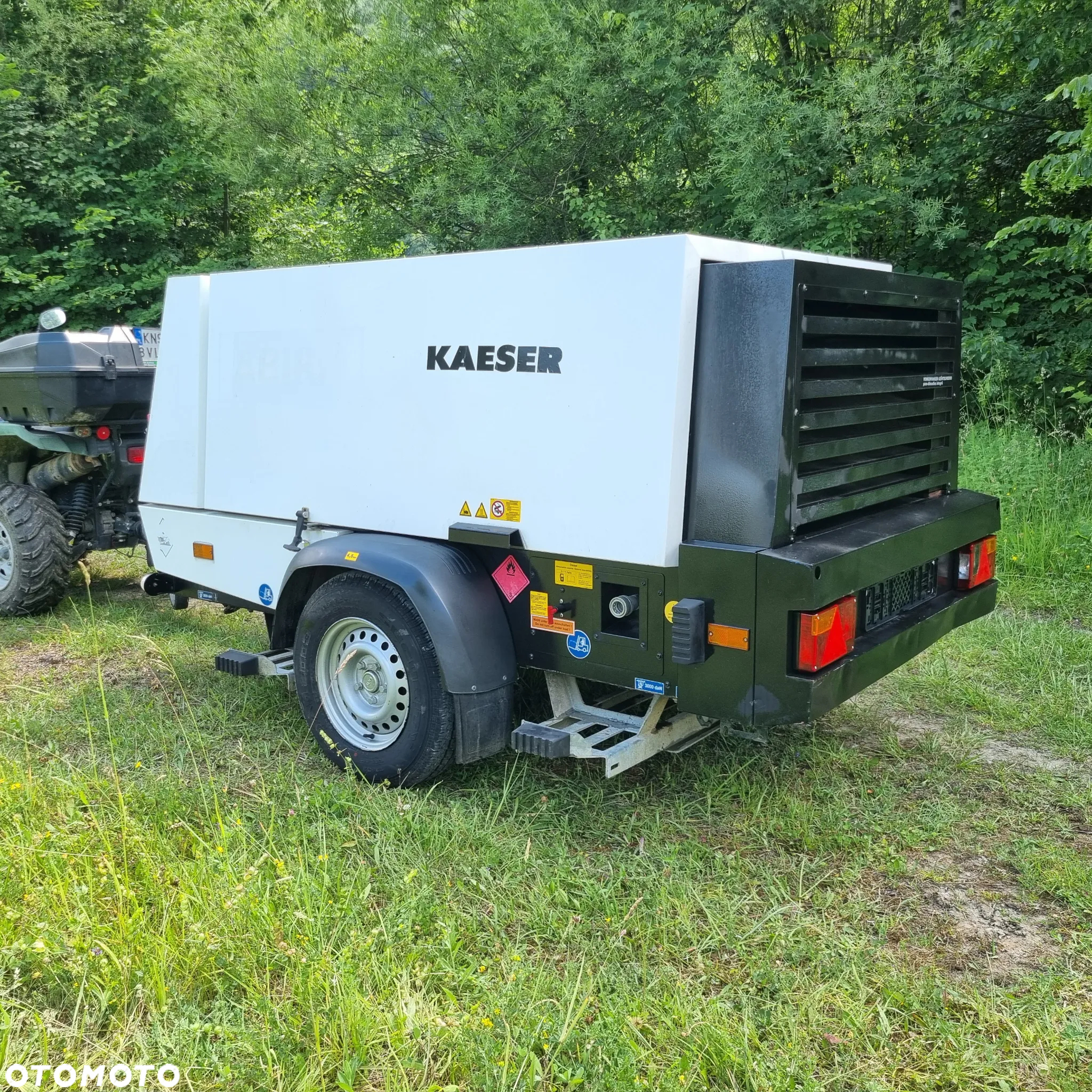 Inny Kompresor KAESER M82 jak Nowy z salonu 2019r z Norwegii 8,5m3 Kubota V3307 - 10