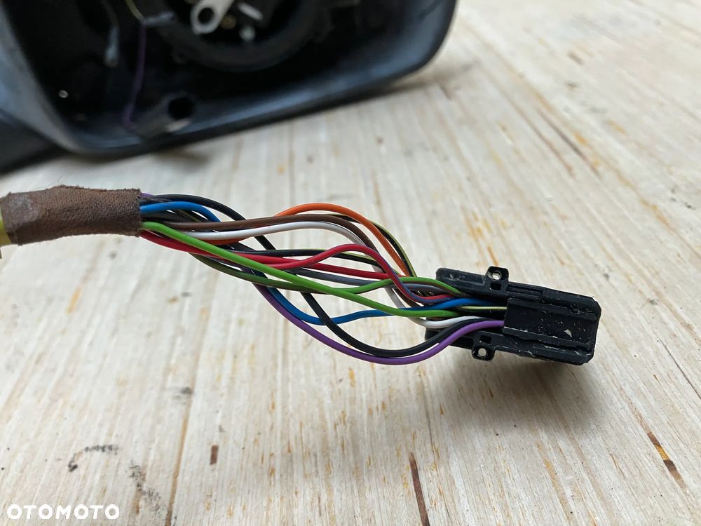 LUSTERKO BMW E65 EUROPA TITANGRAU PRAWE SKŁADANE FOTOCHROM 13 PIN - 11