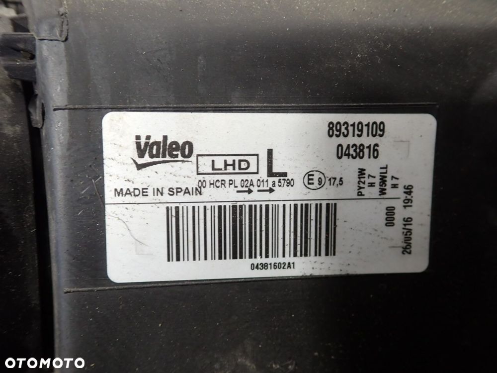 LAMPA LEWA PRZEDNIA SEAT IBIZA IV 89319109 - 7