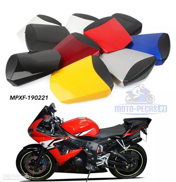 tampa do banco traseiro para YAMAHA YZF R6 DE 2003 ATE 2005 tipo baquet , backet cockpit - 1
