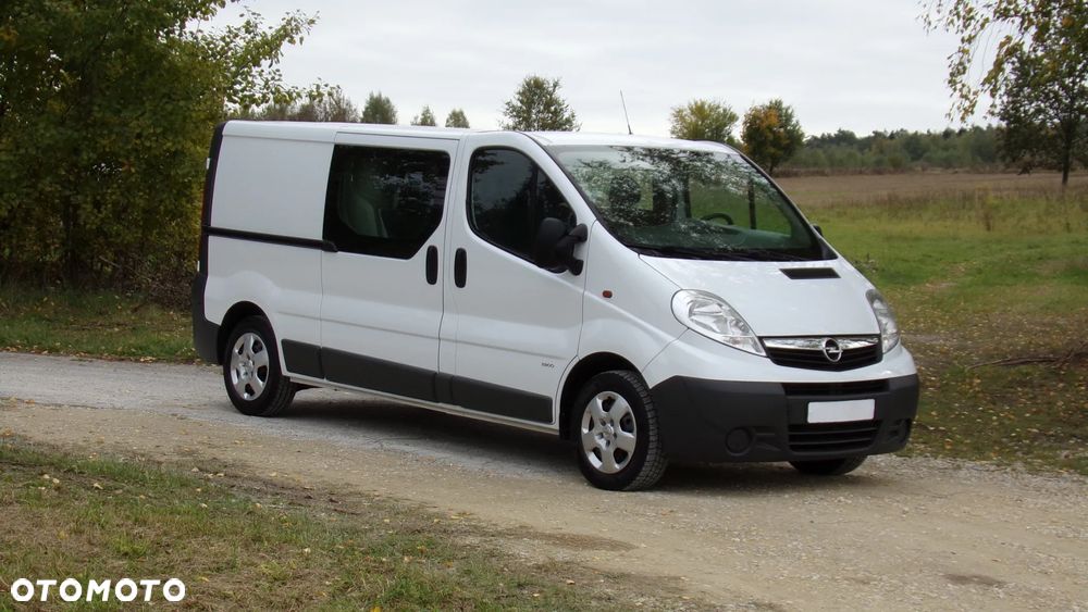Opel VIVARO 2.0 115KM * LONG * KLIMA * BRYGADÓWKA 6 OSÓB * JAK NOWY ! - 4