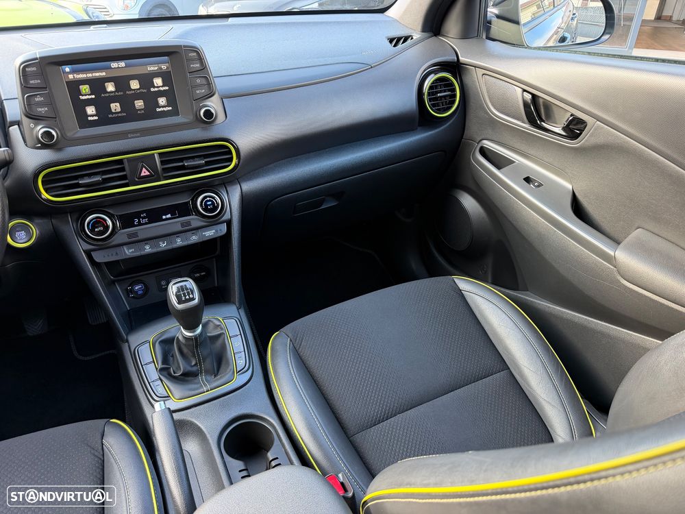 Hyundai Kauai 1.0 T-GDi Premium Pele/Tec Lima+Nav+Vision - 11