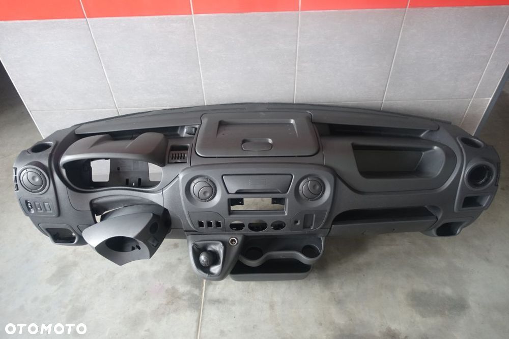 DESKA KONSOLA PRZEKŁADKA RENAULT MASTER III MOVANO 2018R CZARNA - 1