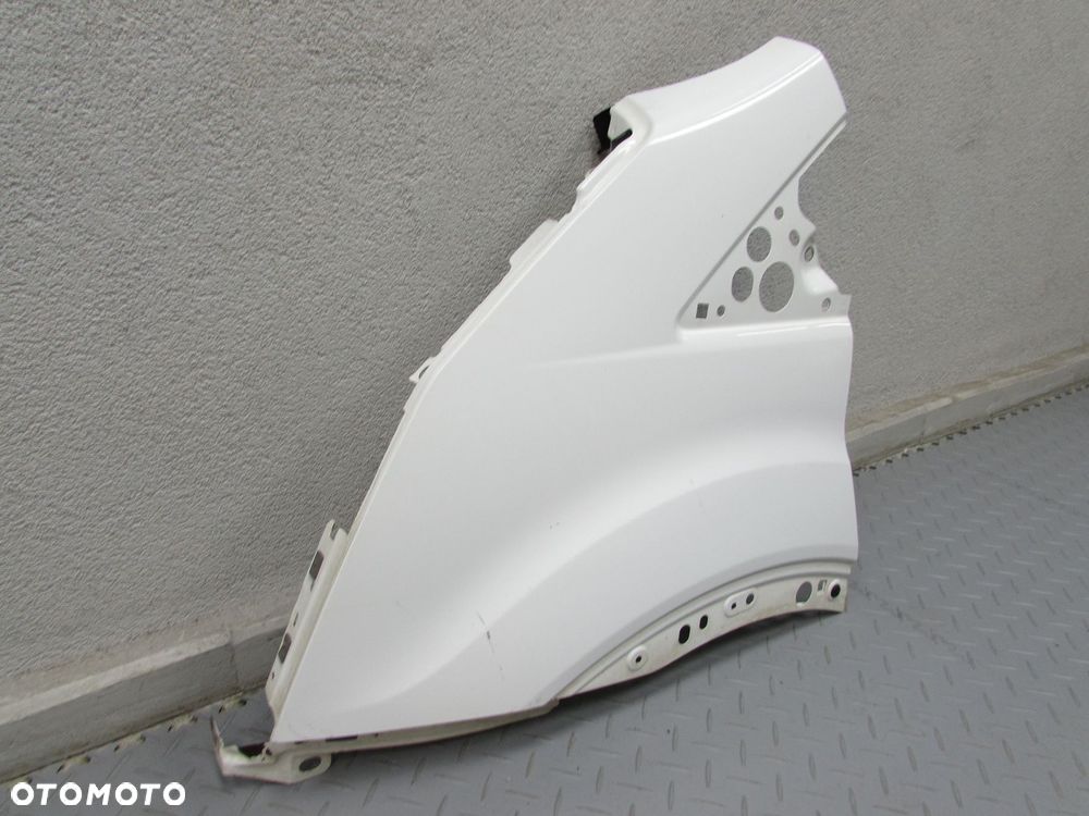 FORD TRANSIT VIII MK8 14-19 BLOTNIK PRZOD LEWY FROZEN WHITE - 3