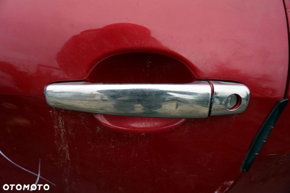 KLAMKA DRZWI LEWY PRZÓD 307 CC CABRIO LKRD CZERWONY  PEUGEOT 2003-2008 - 2