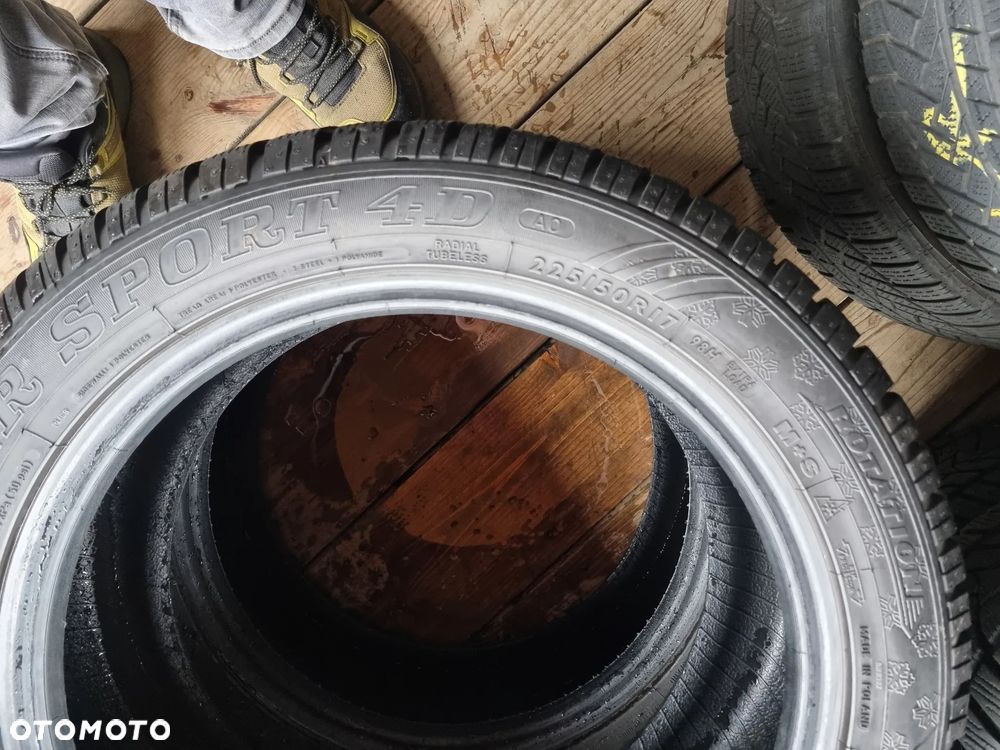 Opony Dunlop Winter sport 4D AO 225/50R17 98H 2024r 4x7,2mm super stan - 12
