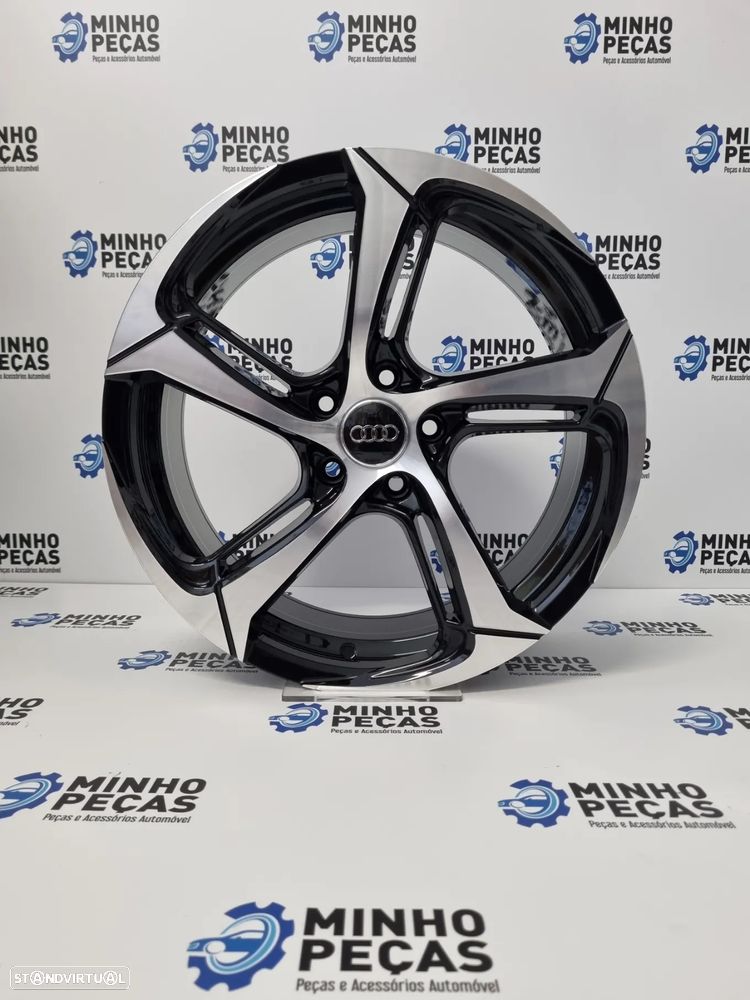 Jantes Audi Novo RS7 em 18 Preto Polido - 8