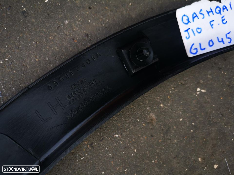 NISSAN QASHQAI J10 ABA GUARDA LAMAS FRENTE ESQUERDA - GL045 - 7
