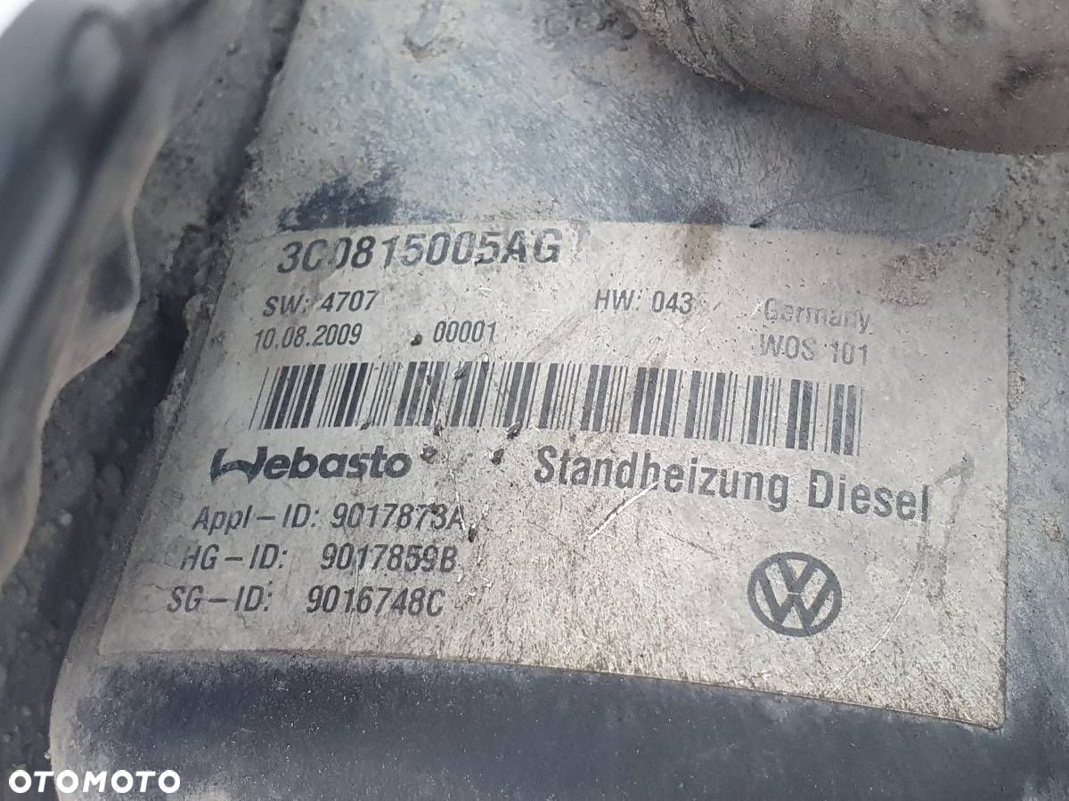 WEBASTO THERMO TOP V 3C0815005AG VW PASSAT CC B6 B7 - 3