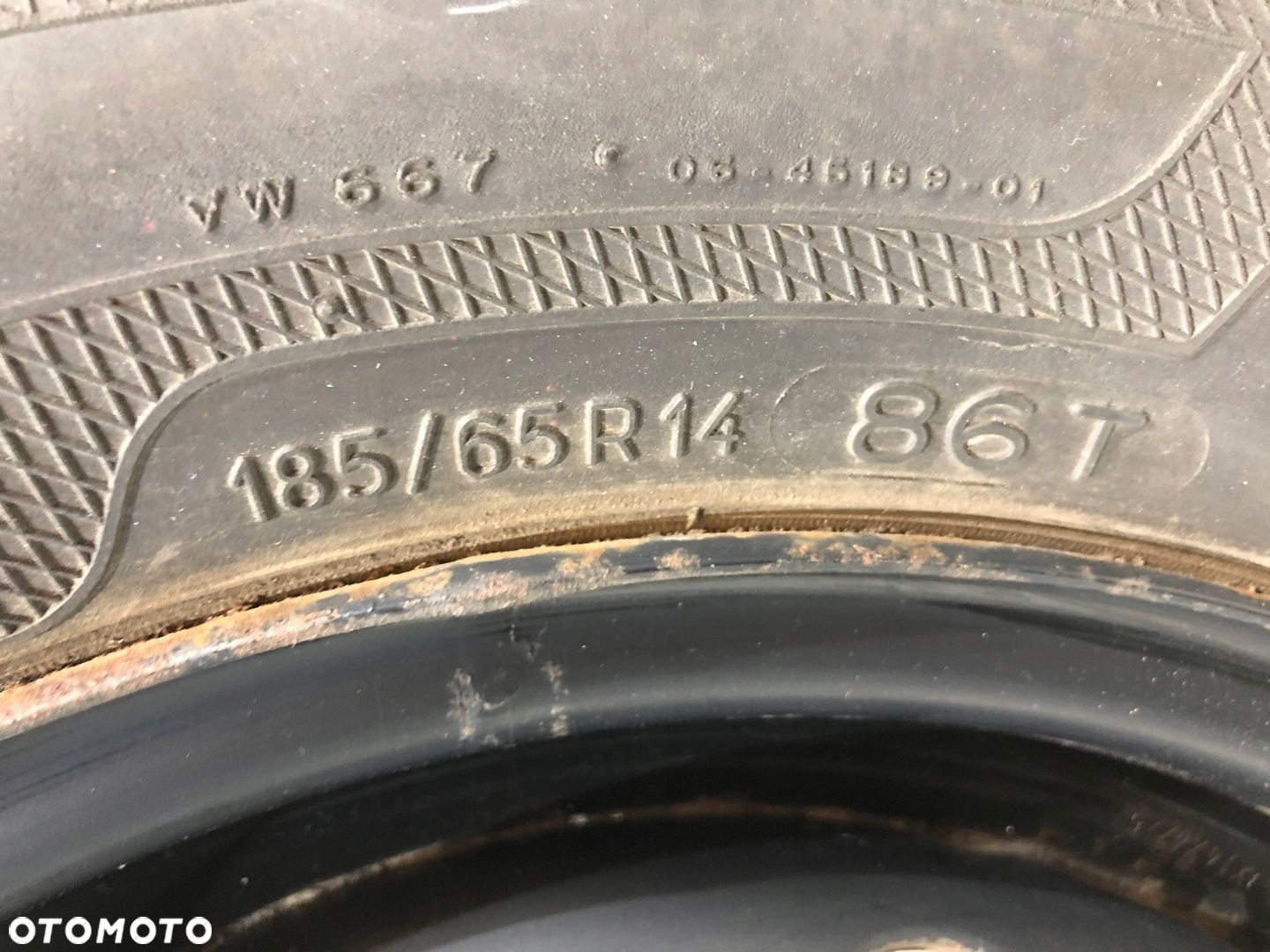 FORD FOCUS KOŁO DOJAZDOWE 4X108 5.5J 14 ET48 - 5
