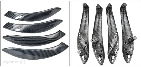 PROMOÇÃO Puxador pega e guarnição carbono porta BMW F30–F31–F32–F33–F34-F35-F36 - 7