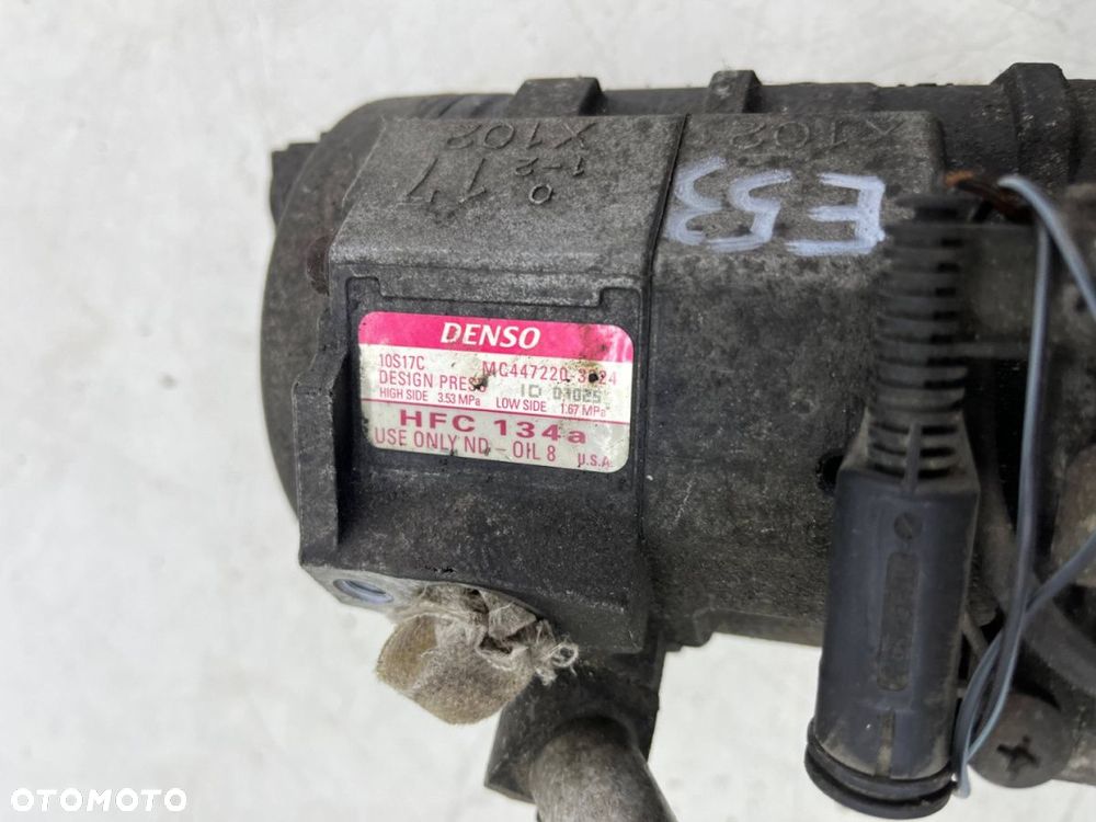 Kompresor klimatyzacji BMW X5 E53 99-06r. sprężarka klimatyzacji DENSO 447220-3324 - 7
