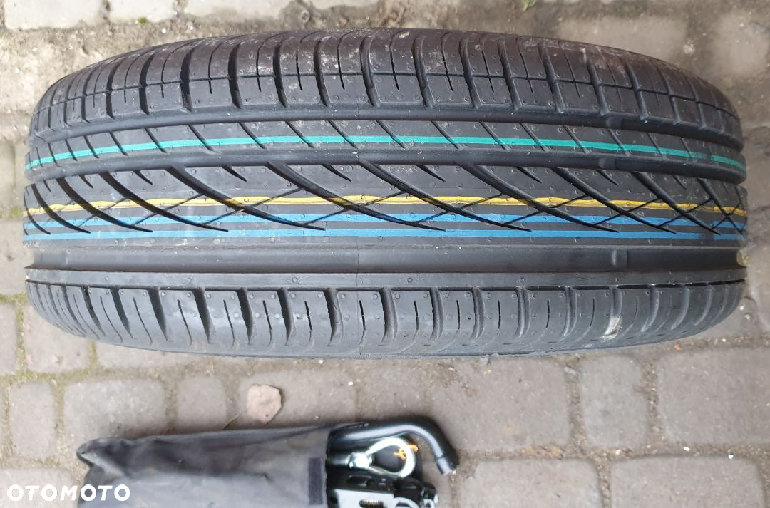 KOŁO ZAPASOWE OPEL CORSA C 4X100 15" ET49 OPONA 185/55 R15 - 13