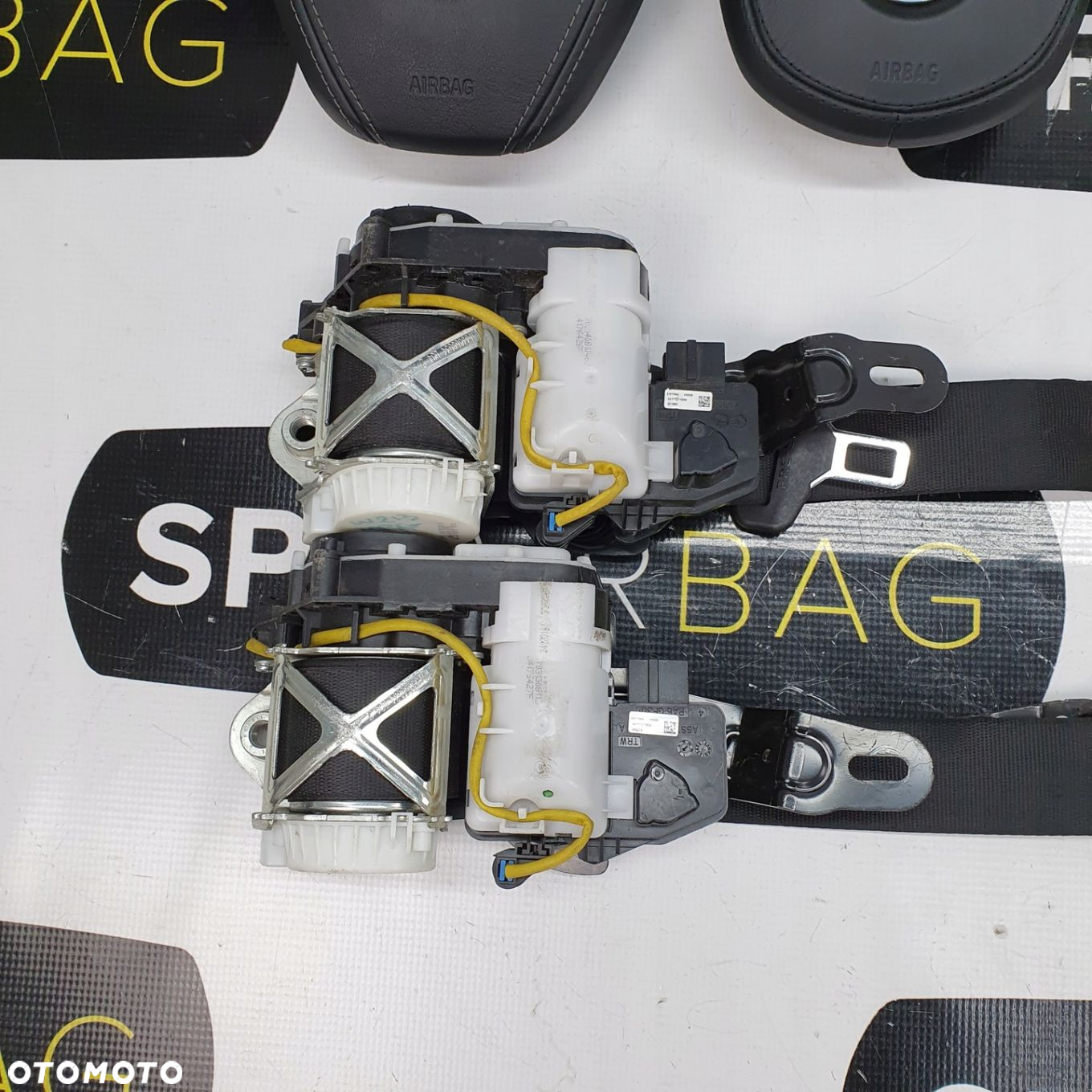BMW G30 G31 DESKA ROZDZIELCZA KONSOLA KOKPIT PULPIT PODUSZKI AIRBAG AIR BAG PASY KIT SET - 13