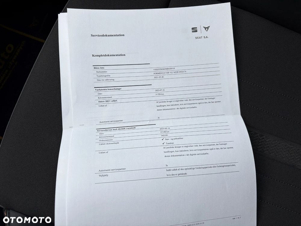 Cupra Formentor VZ 2.0 TSI 4Drive DSG - 41