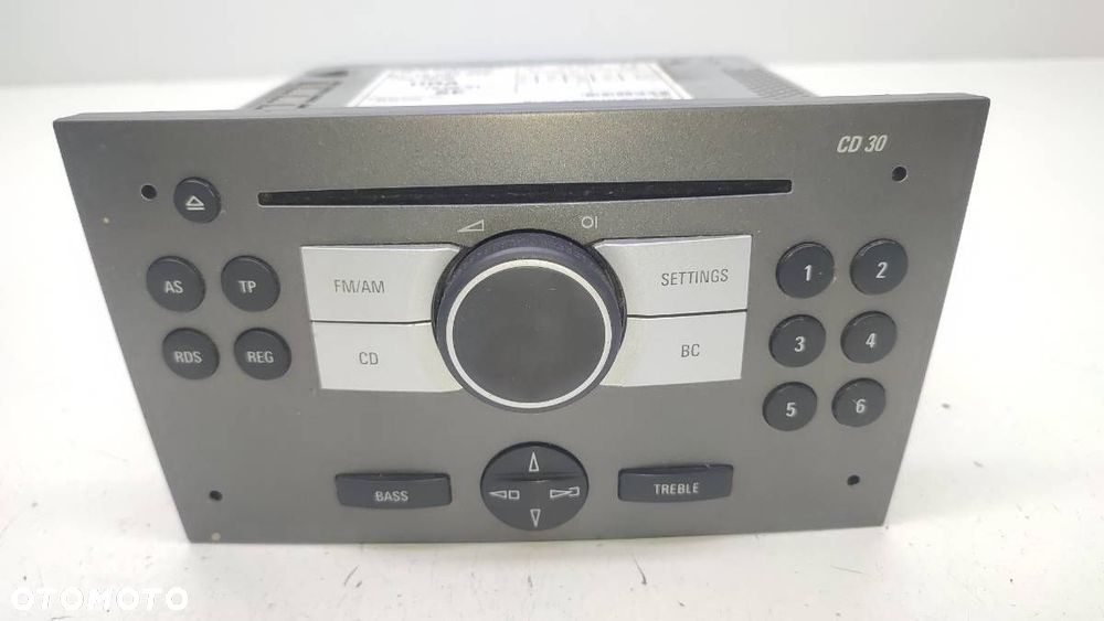 RADIO ODTWARZACZ CD WYŚWIETLACZ OPEL VECTRA C 13233926 24461295 - 3