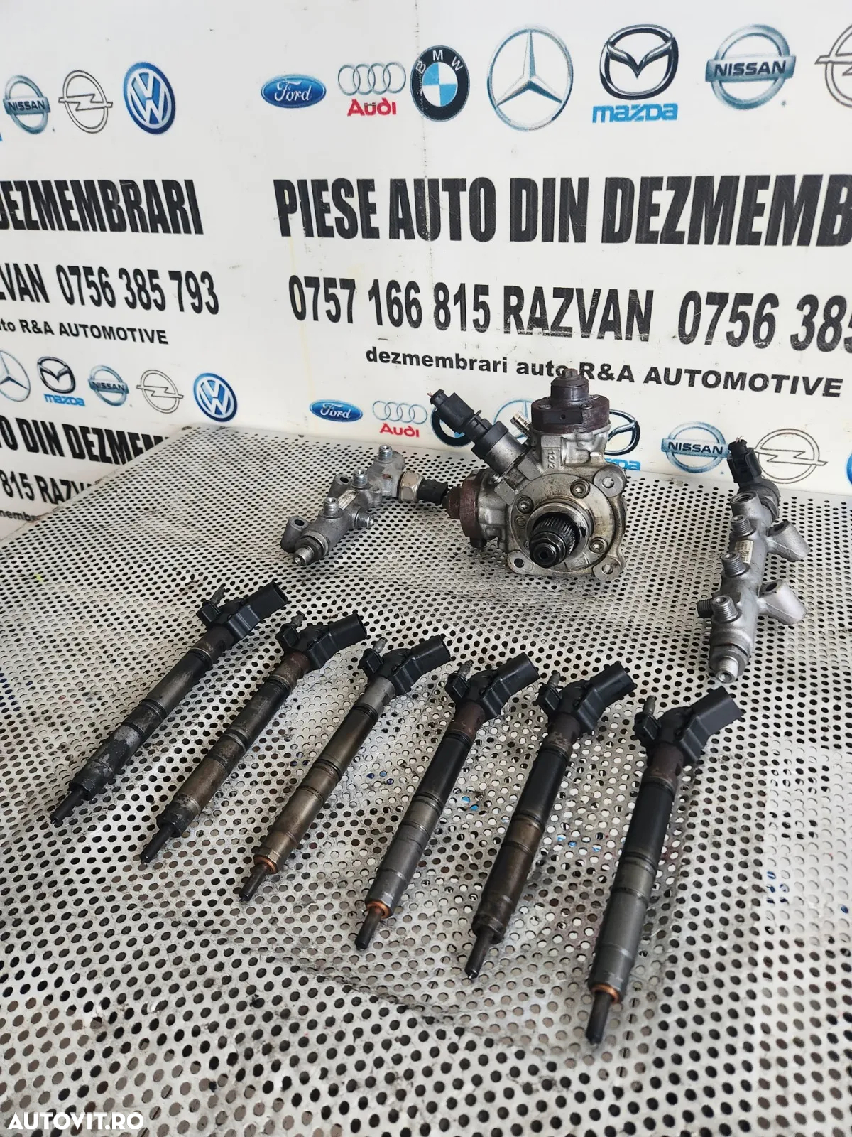 Kit Injectie Injectoare Pompa Rampe Audi A5 A6 4G C7 A7 Q5 Q7 Vw Touareg Porsche Cayenne 3.0 Tdi Bi - 4