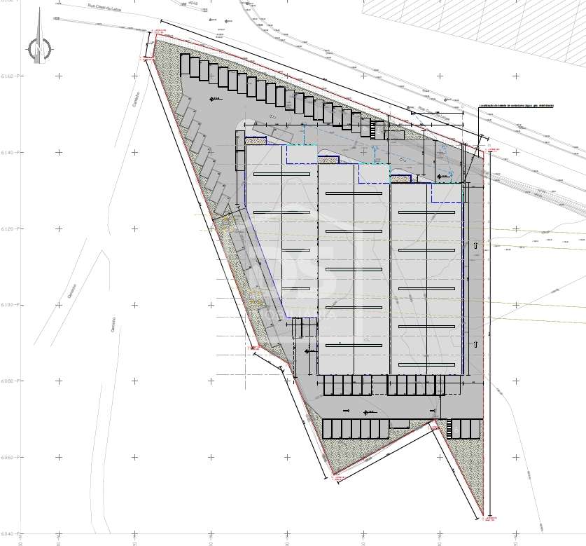 Lote de Terreno com Projeto para Edifício Industrial em Propriedade Ho - Grande imagem: 5/8