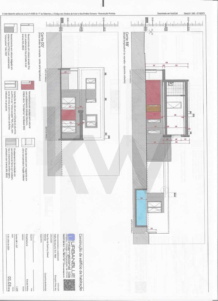 Terreno com 230 m2 com Moradia a estrear T4 Centro do Montijo - Grande imagem: 4/5