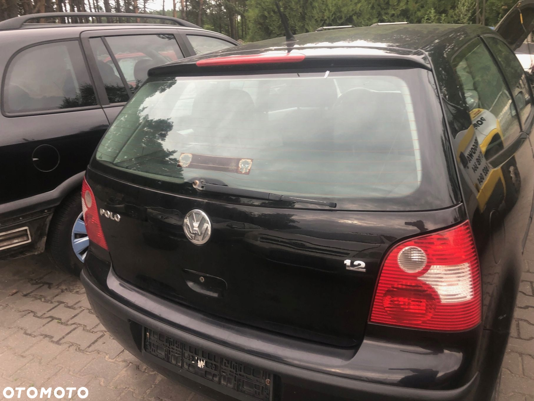POLO IV 9N 02-05 KLAPA BAGAŻNIKA SZYBA TYŁ GOŁA HB 3D Z4Z4 - 3