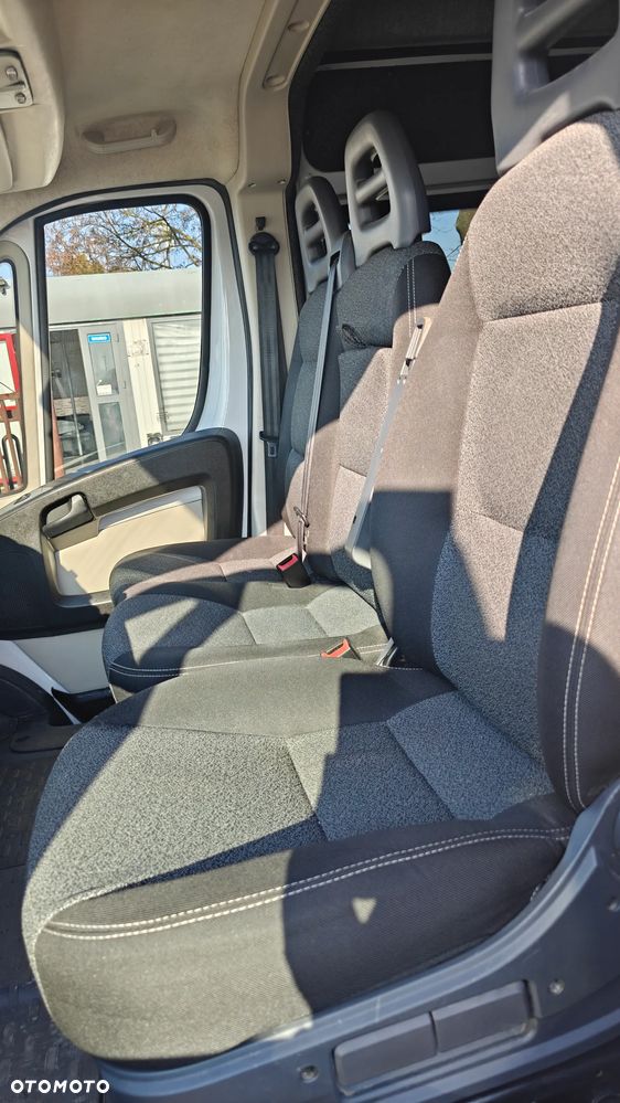 Fiat Ducato  Brygadówka 7 osób L3H2 klimatyzacja nawigacja ledy hak kamera cofania DOKA - 13