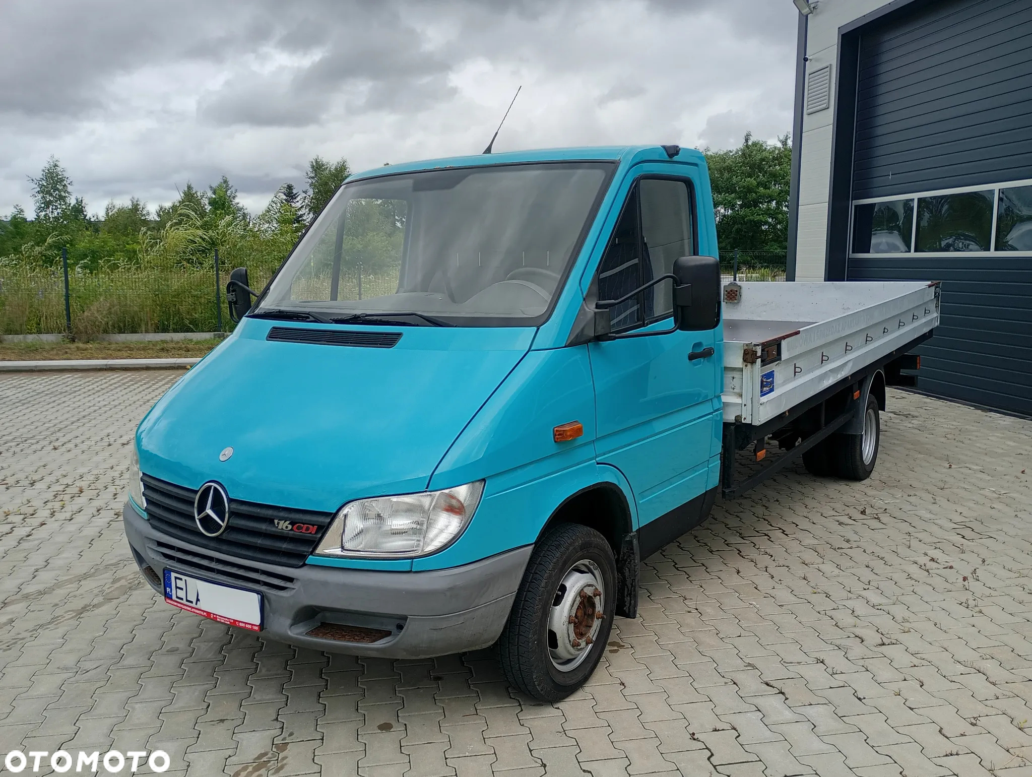 Mercedes-Benz Sprinter 416 CDI SKRZYNIA OTWARTA DŁUGOŚĆ 4,5M SZEROKOŚĆ 2,1 M  !!! BLIŹNIAK !!! - 7