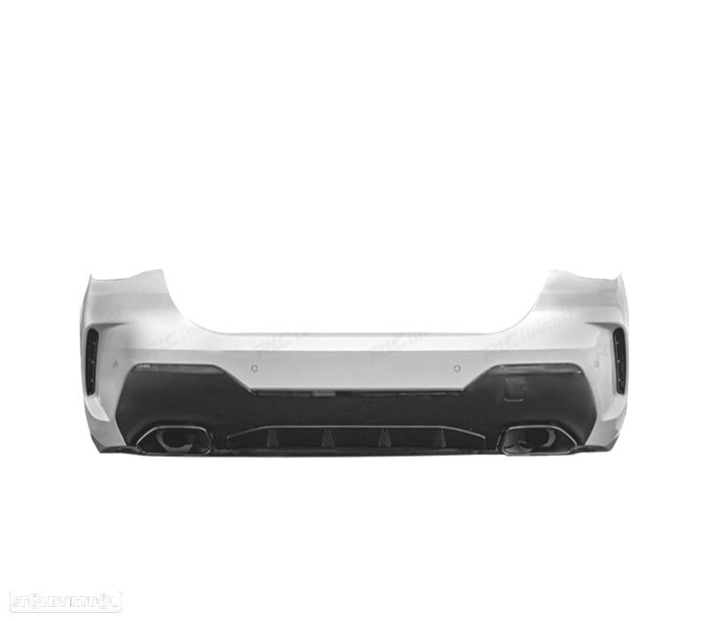 PARA-CHOQUES TRASEIRO BMW G22 G23 20- LOOK M 440I PDC PARK ASSIST - 2