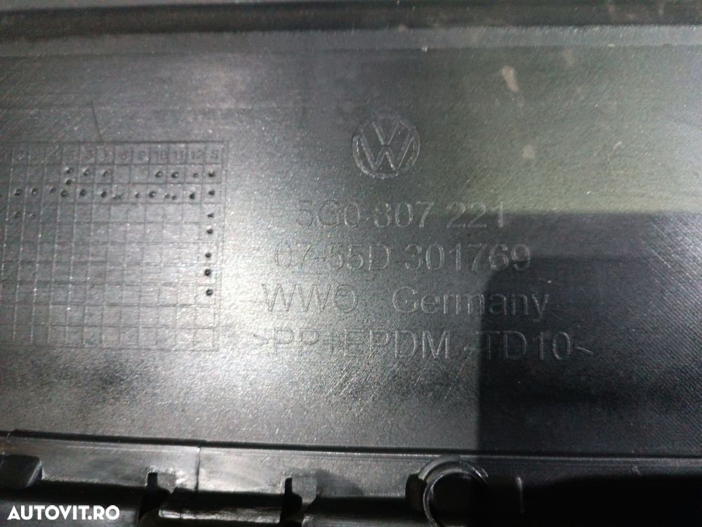 Bara fata VW Golf 7, 2013, 2014, 2015, 2016, 2017, cod origine OE 5G0807221. - 10