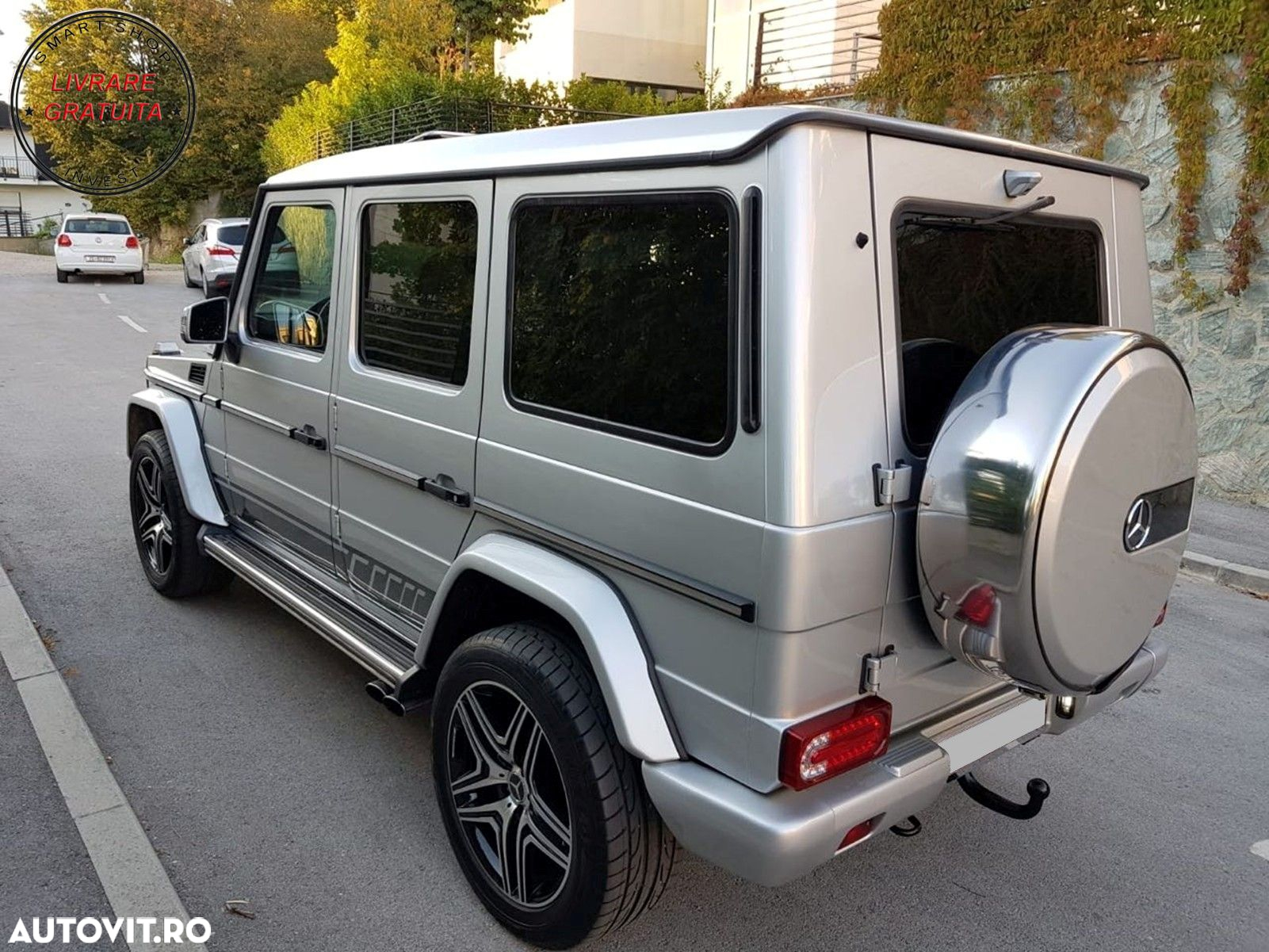 Stickere Laterale Mercedes G-Class W463 (1989-2017) Gri Inchis- livrare gratuita - 10