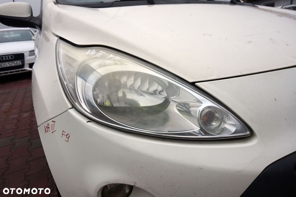 MASKA ZDERZAK BŁOTNIKI LAMPY KA II RU8 F9  FORD 2008-2016 BIAŁY PRZÓD KOMPLETNY - 13