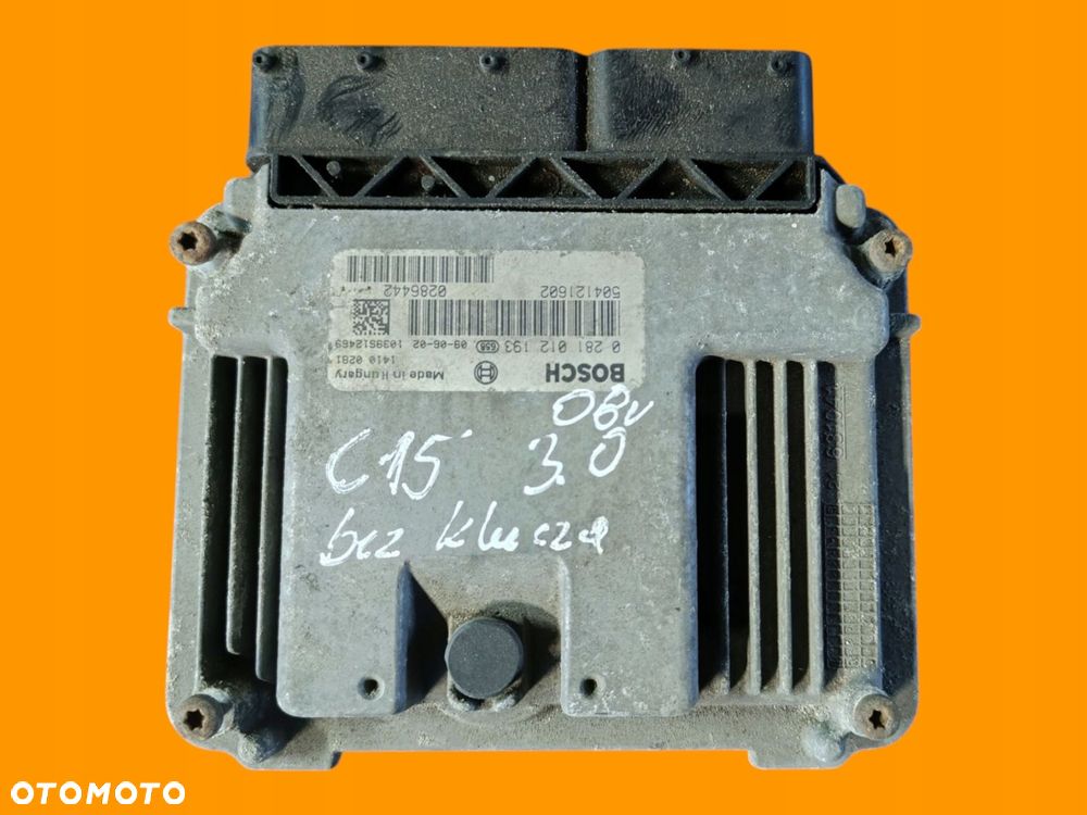 sterownik silnika komputer iveco daily 06-11 3.0 euro 4 e4 150km - 1