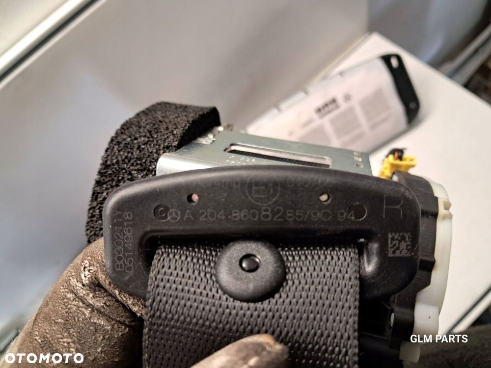 mercedes c klasa w204 sedan lift poduszki powietrzne airbag pasy komplet - 14