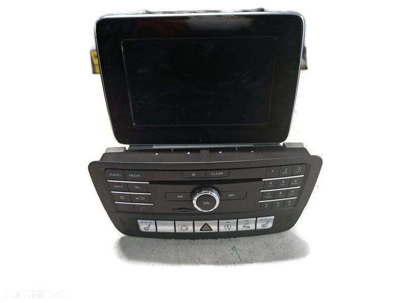 MERCEDES B-KL W246 15r RADIO WYŚWIETLACZ NAWIGACJA A2469005115 A2469007314 - 1