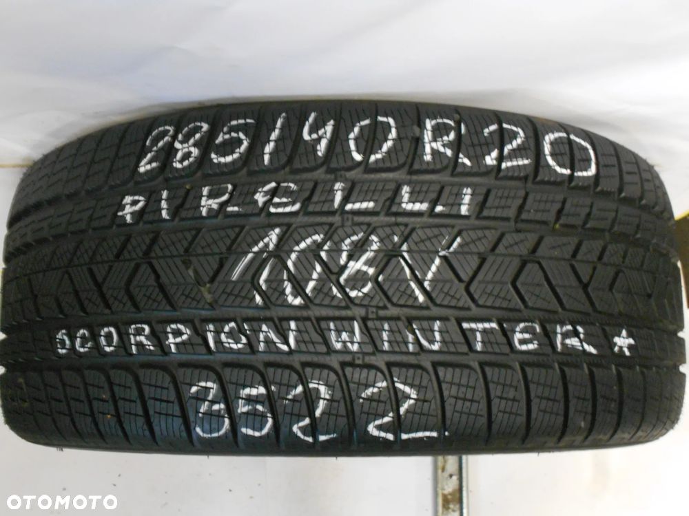 OPONA POJEDYNKA 285/40R20 PIRELLI SCORPION WINTER DOT 3522 7.5MM - 1