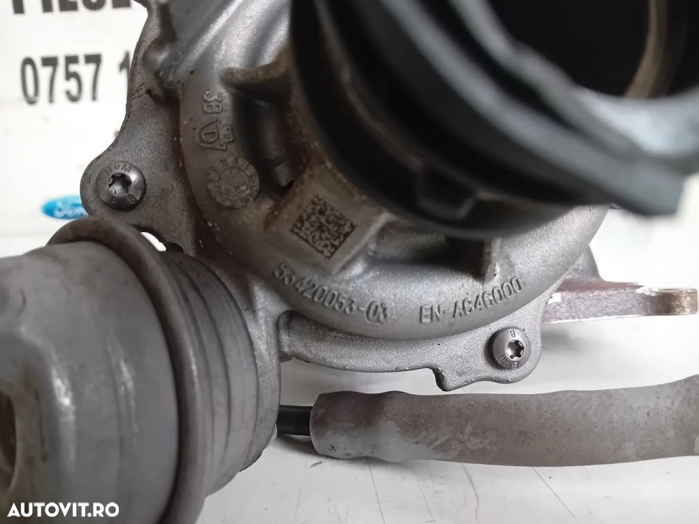 Turbo Turbina Ford Puma Fiesta Ecosport Focus C Max 1.0 Ecoboost 2013-2019 CM5G-6K682-HE Motor SFJL - 7