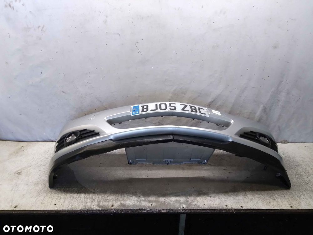 $ ZDERZAK PRZÓD PRZEDNI DO OPEL ASTRA H 3 II GTC HALOGENY Z157 SREBRNY