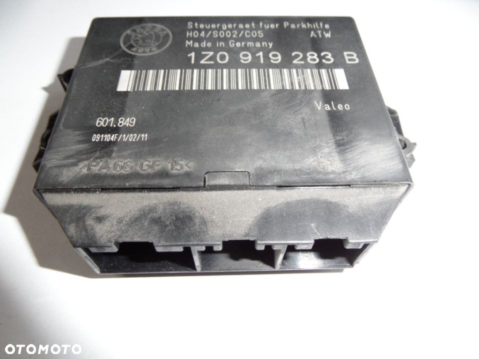 MODUL PARKOWANIA SKODA OCTAVIA II 1Z0919283B - 2