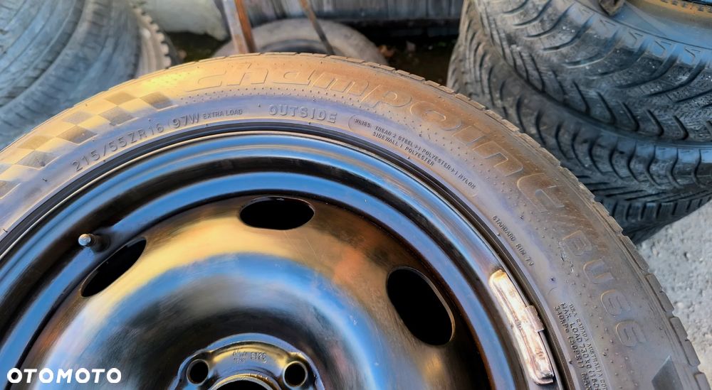4x108 Felgi Stalowe Stal 16 Koła Letnie Lato CITROEN BERLINGO C-ELYSEE C2 C3 C4 C5 DS3 GRAND C4 PICASSO PEUGEOT 206 207 208 307 1007 2008 OPEL MOKKA B II 6mm Legnica ALU-RAD 215/55 - 6