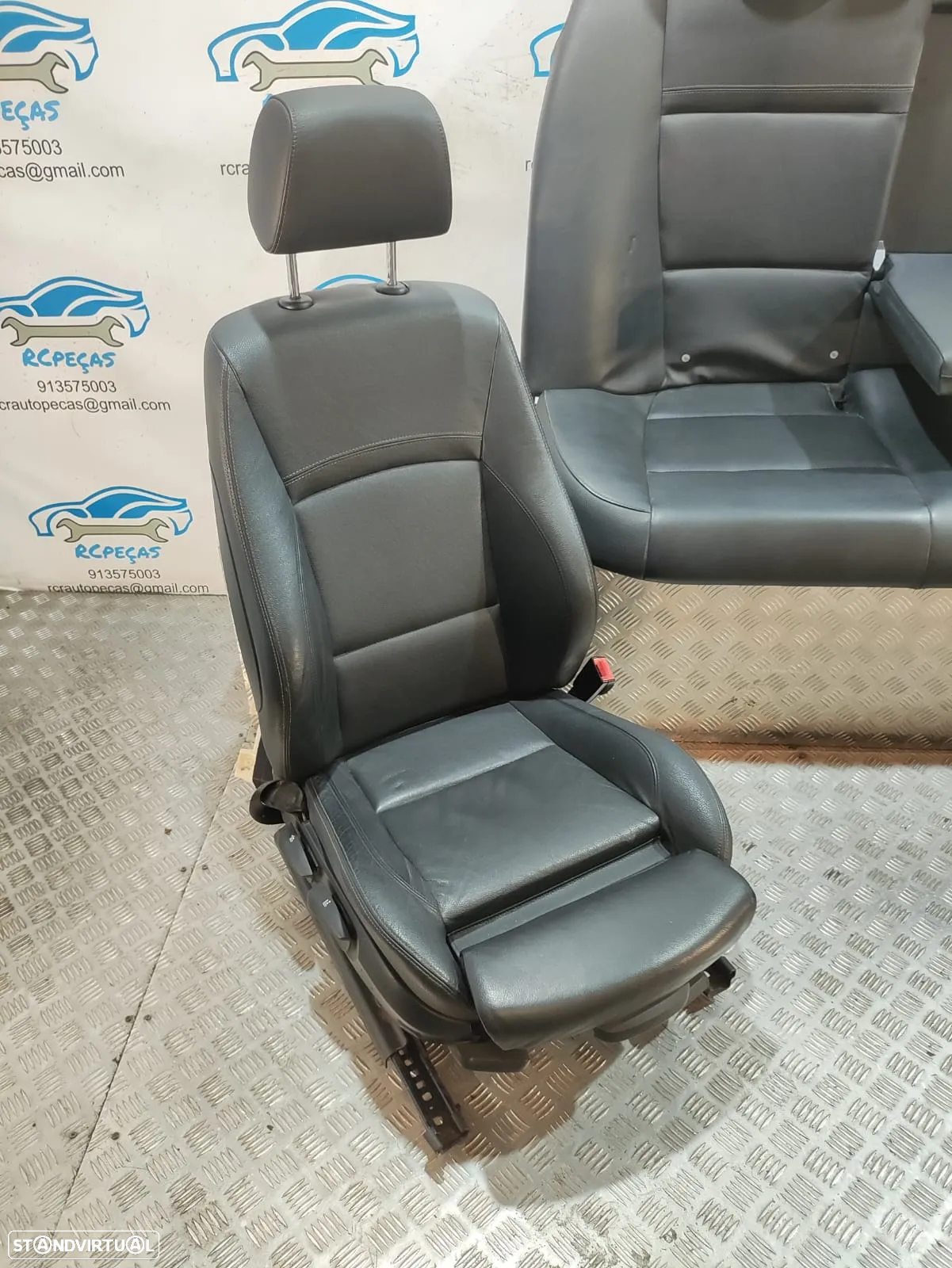 Conjunto Bancos em Pele BMW Serie 3 Sedan E90 Pack M - 15