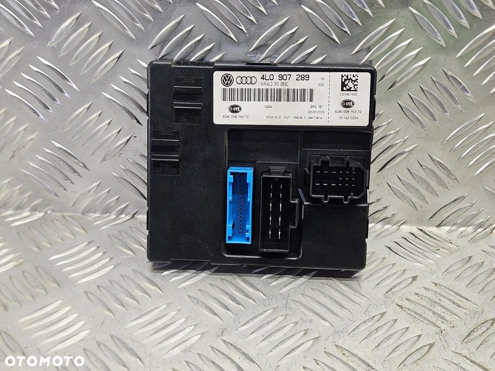 AUDI Q7 4L 05-15R STEROWNIK MODUL KOMFORTU SWIATEL 4L0907289 - 1