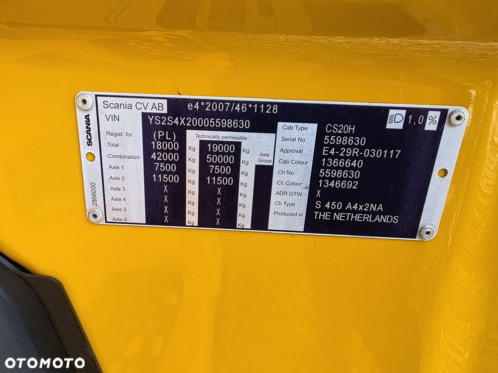 Scania S 450 STANDARD KLIMA POSTOJOWA SOLAR - 20