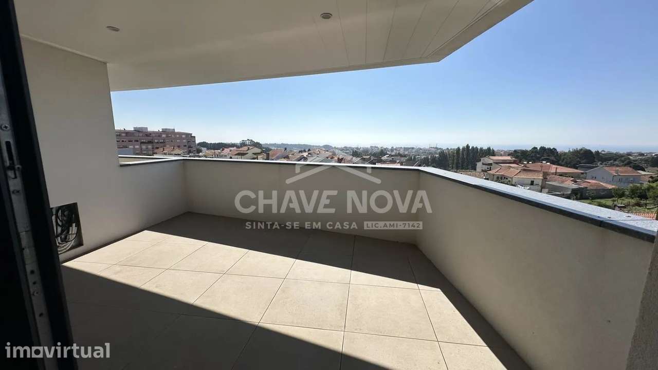 Apartamento, T3 Novo em Canidelo com 153m2, vistas de Mar