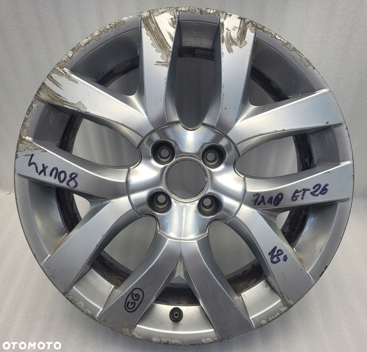 FELGA CITROEN C4 PICASSO 4x108 7x18 ET26 9659469580 9655831880 - 2