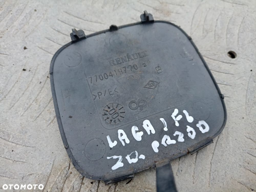 Renault laguna 1 fl zaślepka haka w zderzak przód - 3
