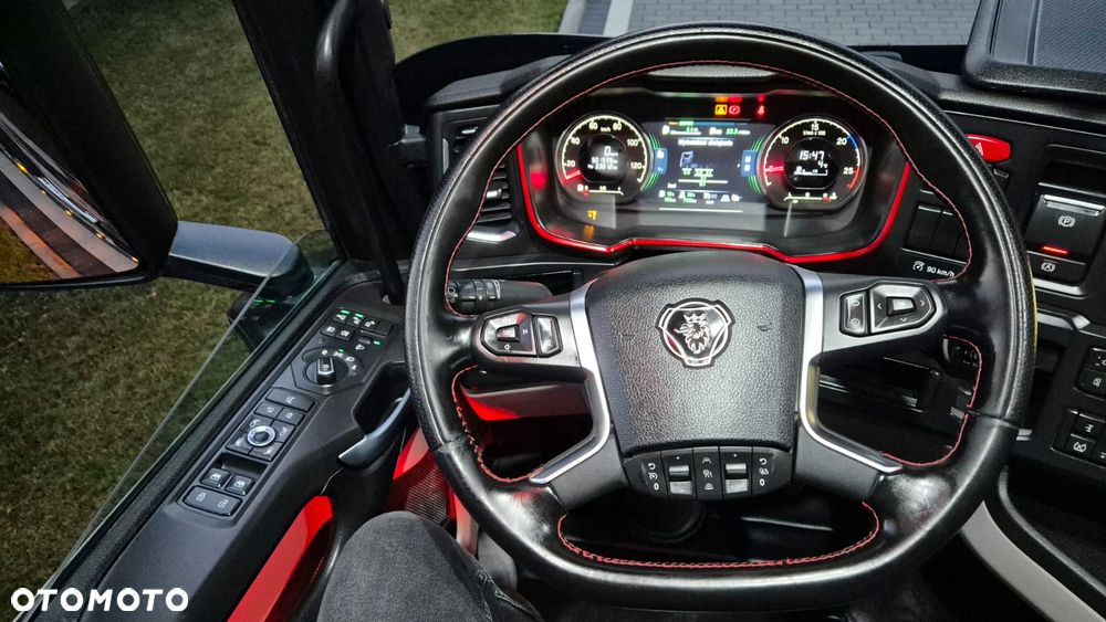 Scania SCANIA///S 770///2021///PUSHER///6×2/// 70000KG///RETARDER///OŚ SKRĘTNA///OŚ PODNOSZONA///PODUSZKI///NAWIGACJA/// FULL LED///ALUFELGI///PRZESUWANE SIODŁO///PEDANTYCZNY STAN - 26